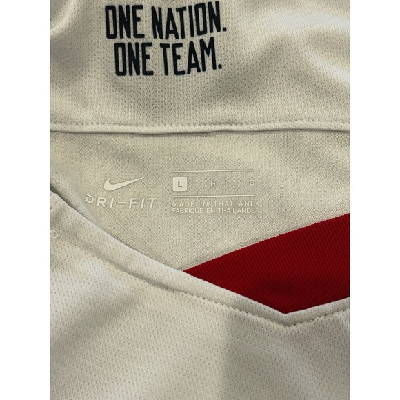 Nike United States Womens National Team Jersey; Size‎ Large; White; Swoosh - Picture 6 of 7
